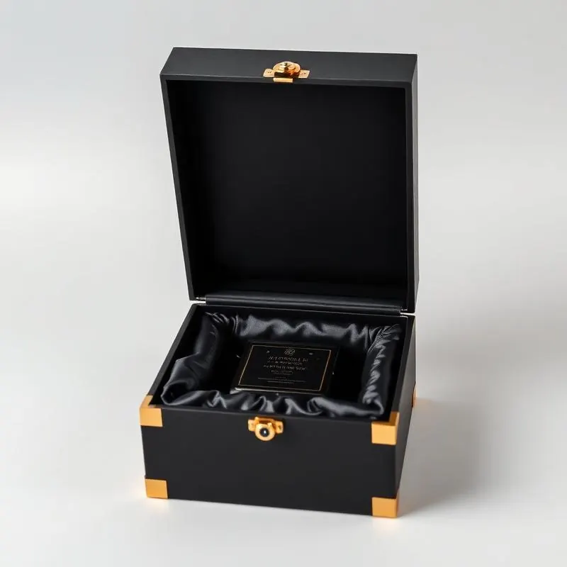Magnetic Gift Box | Gift Boxes - Muge Packaging - Open box