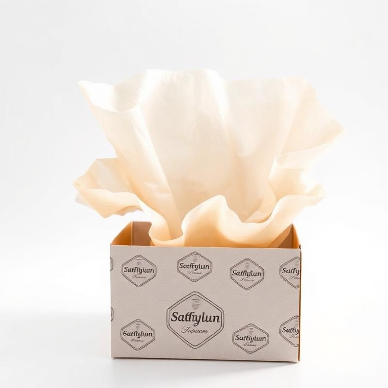 Branded Tissue Paper - Open box