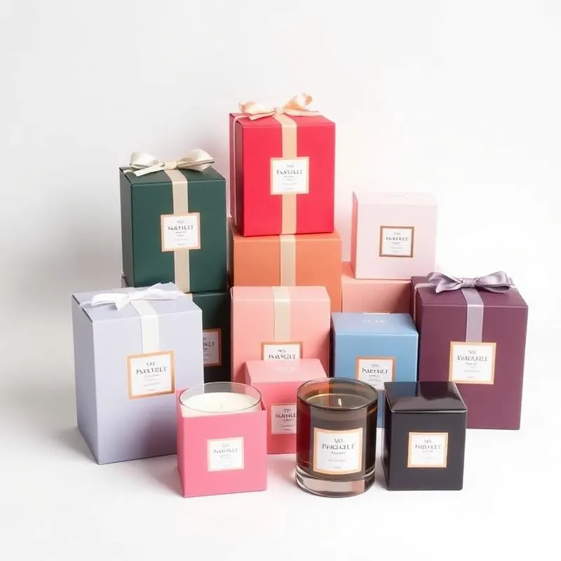 Candle Box | Retail Boxes - Muge Packaging - Color options