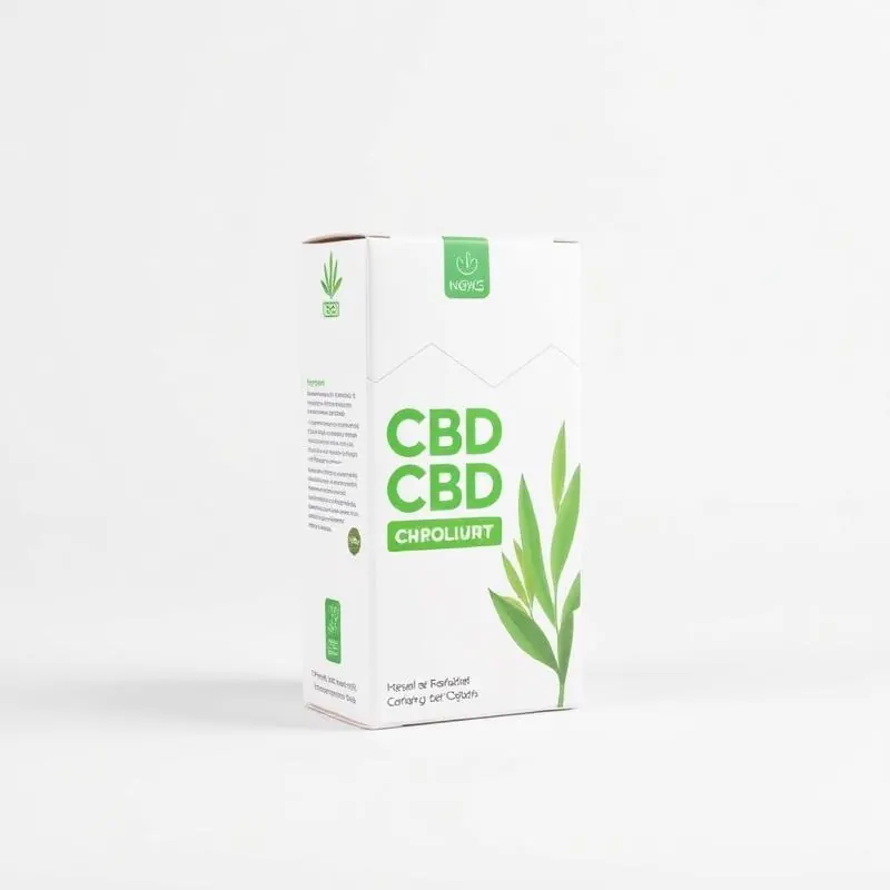 CBD Retail Box | Retail Boxes - Muge Packaging - Side angle