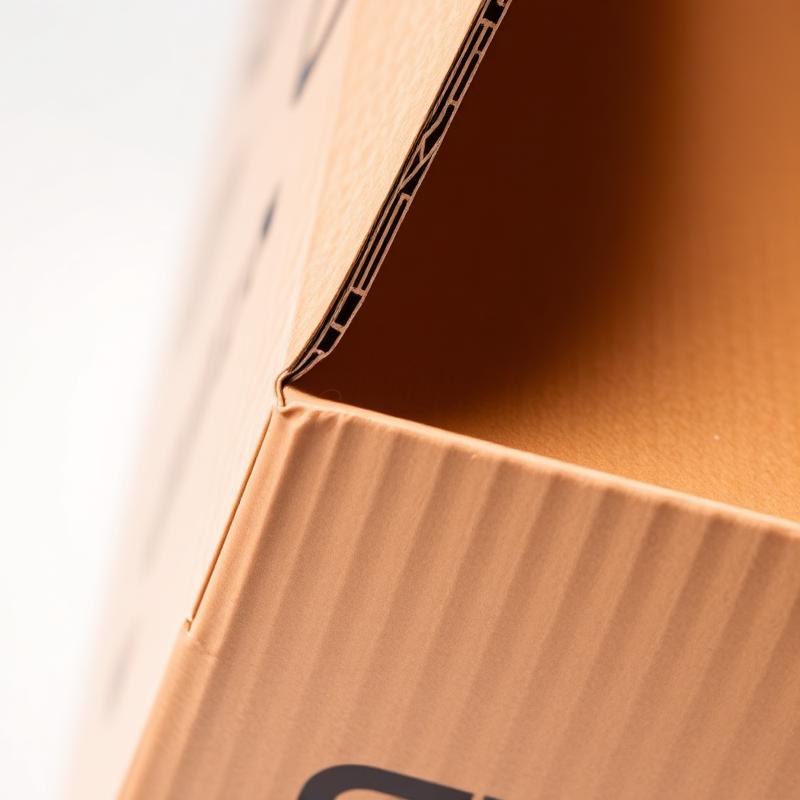 Shipping Carton Box - Close-up detail