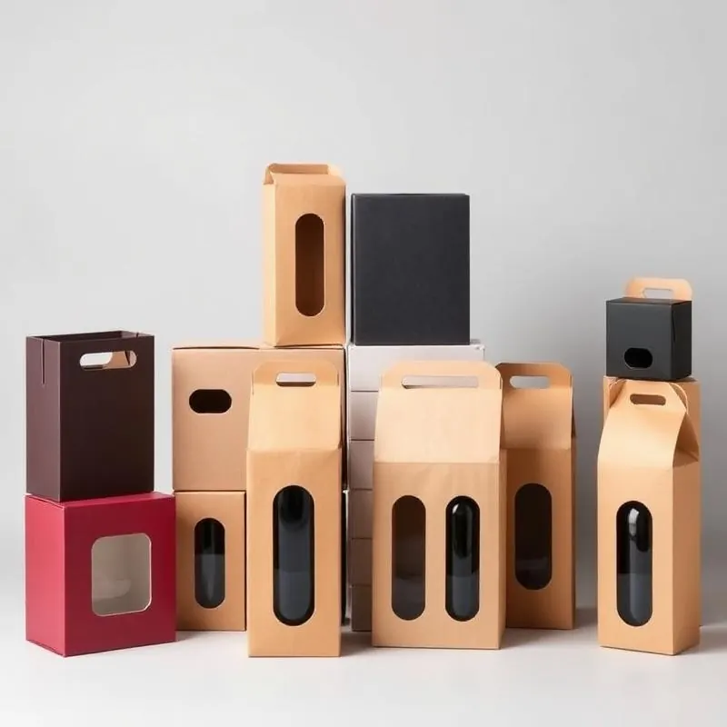 Wine Box | Retail Boxes - Muge Packaging - Color options