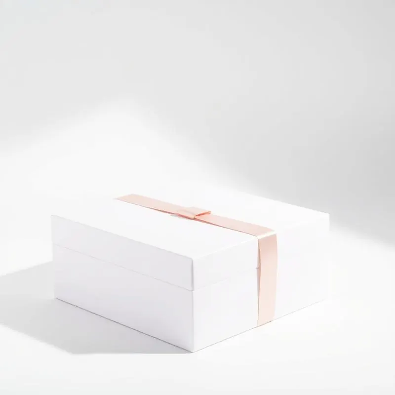 Cosmetic Set Rigid Box | Rigid Boxes - Muge Packaging - Side angle