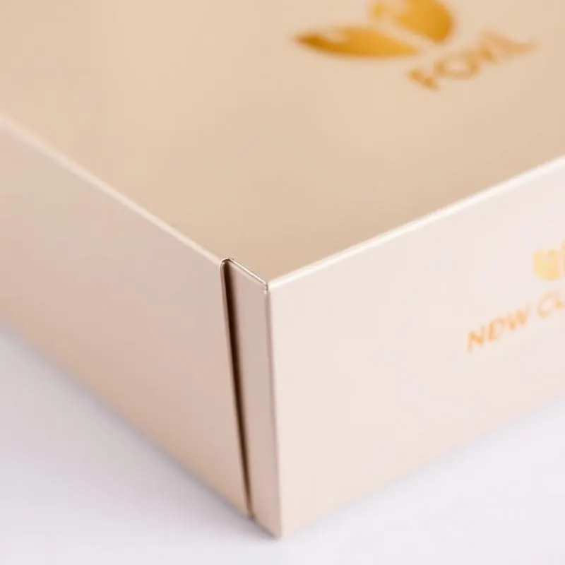 Cosmetic Set Rigid Box | Rigid Boxes - Muge Packaging - Close-up detail