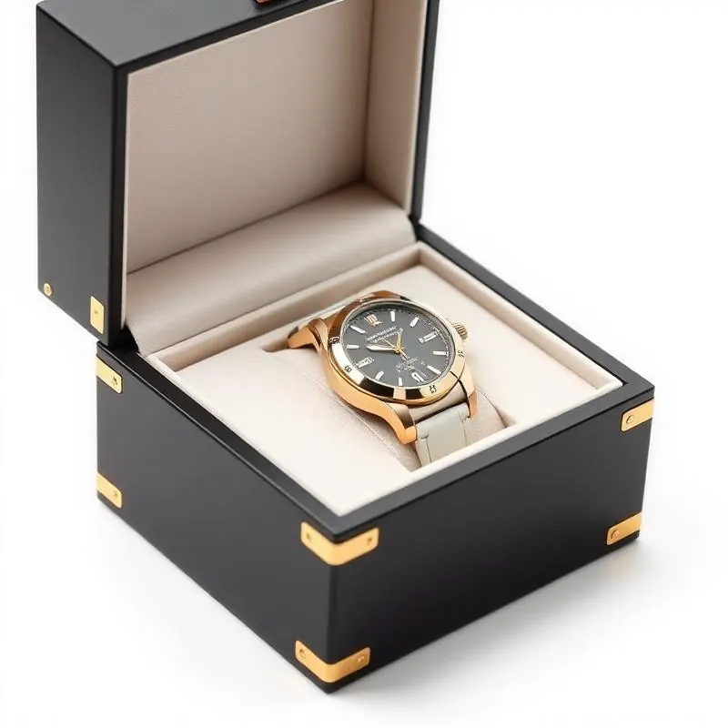 Watch Rigid Box | Rigid Boxes - Muge Packaging - Side angle