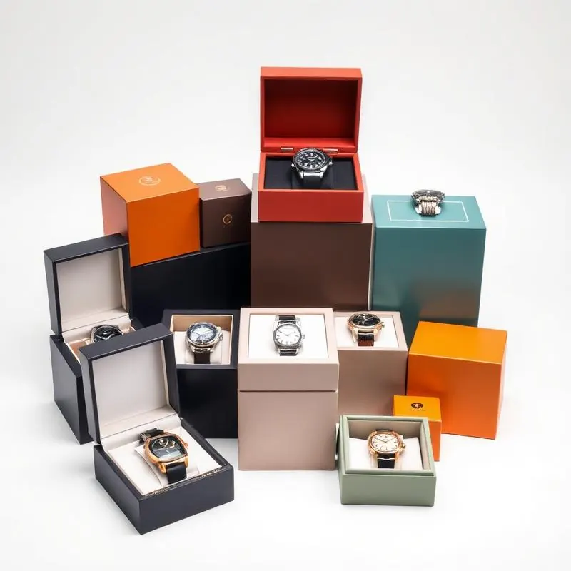 Watch Rigid Box | Rigid Boxes - Muge Packaging - Color options