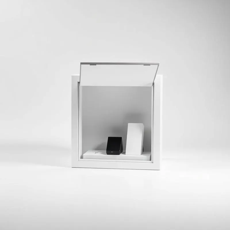 Rigid Window Box | Rigid Boxes - Muge Packaging - Open box