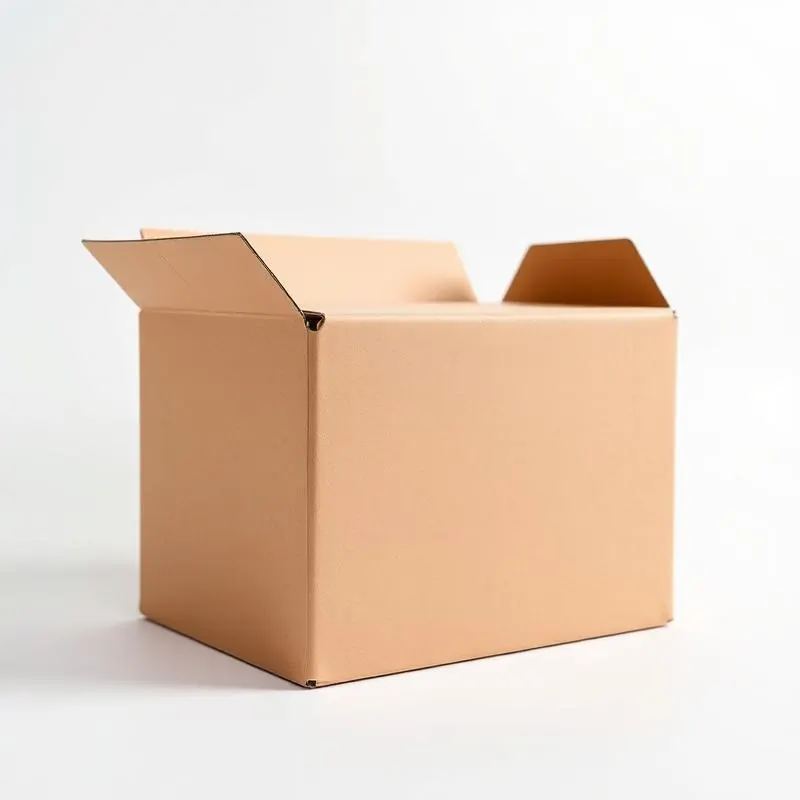 RTS Cardboard Box | Ready to Ship - Muge Packaging - Side angle