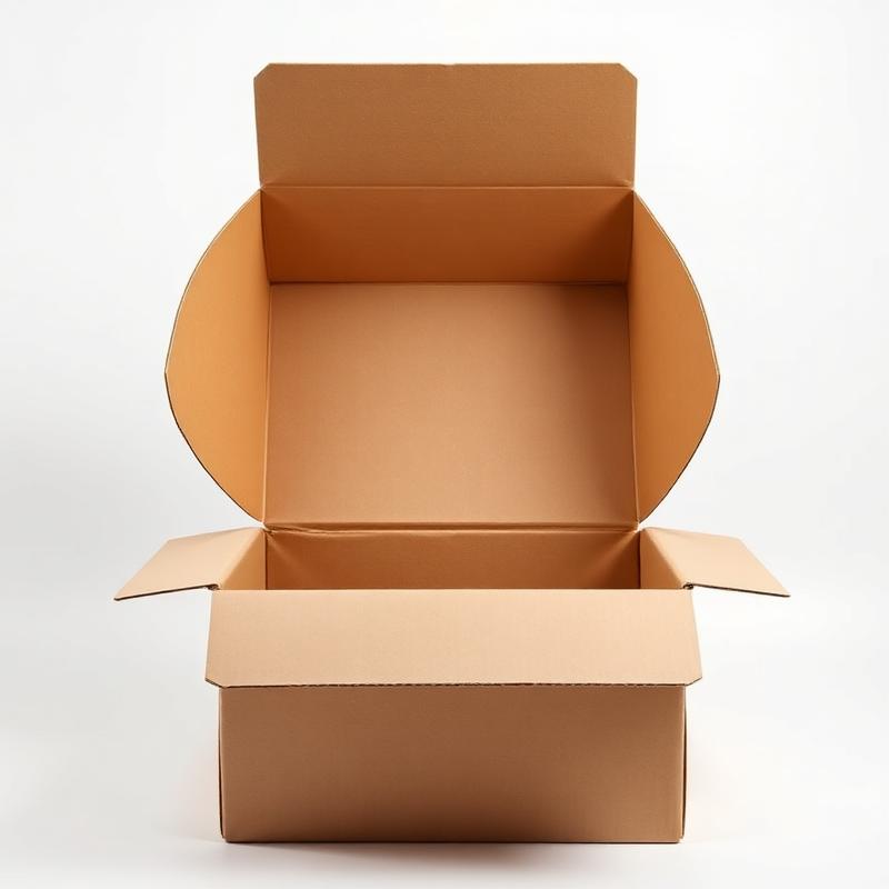 RTS Kraft Paper Box - Open box