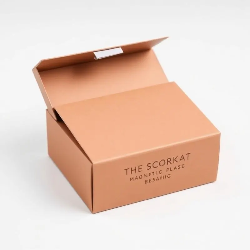 RTS Magnetic Gift Box | Ready to Ship - Muge Packaging - Side angle