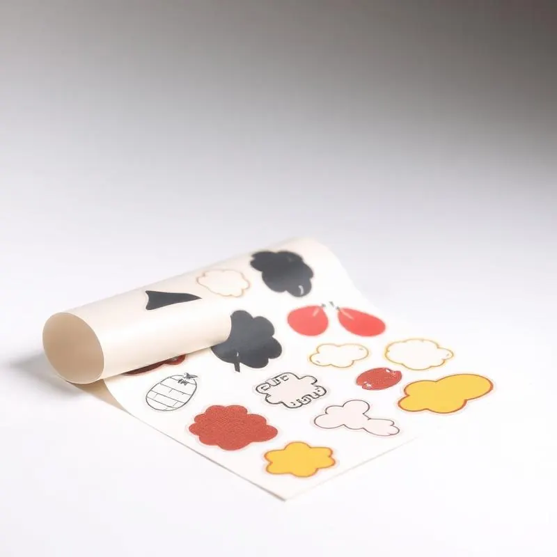 Die Cut Stickers | Custom Stickers - Muge Packaging - Side angle