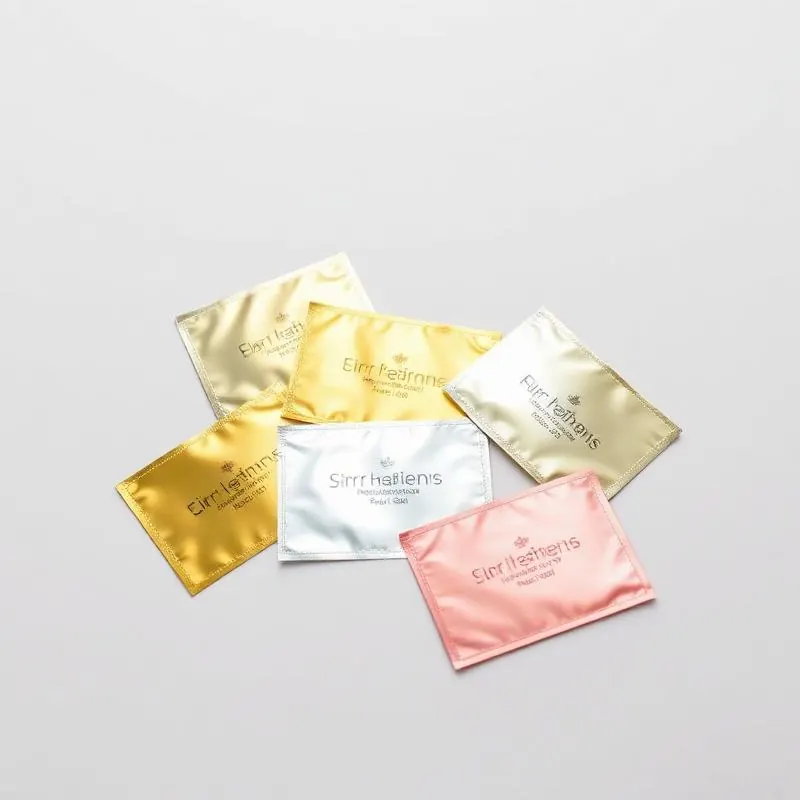 Foil Stamped Labels | Custom Stickers - Muge Packaging - Color options