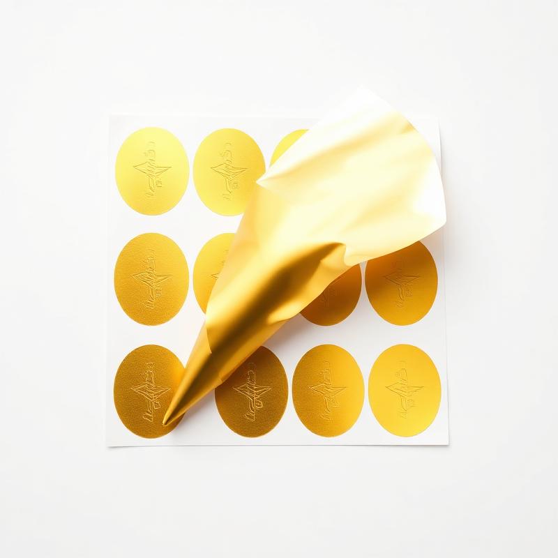 Gold Foil Stickers - Open box