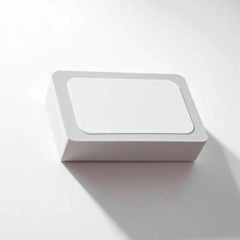 Rectangle Stickers | Custom Stickers - Muge Packaging - Side angle