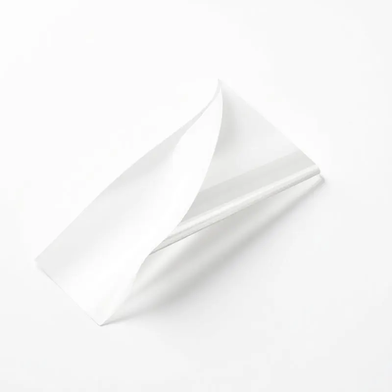 UV Coated Stickers | Custom Stickers - Muge Packaging - Side angle