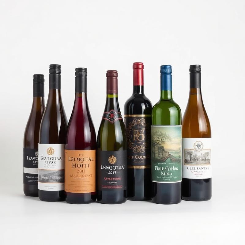 Wine Bottle Labels - Color options