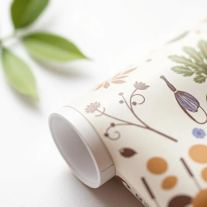 Essential Oil Tube | Custom Paper Tubes - Muge Packaging - Close-up detail