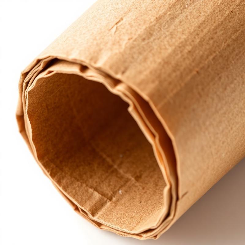 Kraft Paper Tube - Close-up detail