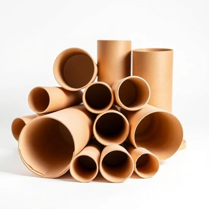 Kraft Paper Tube | Custom Paper Tubes - Muge Packaging - Color options