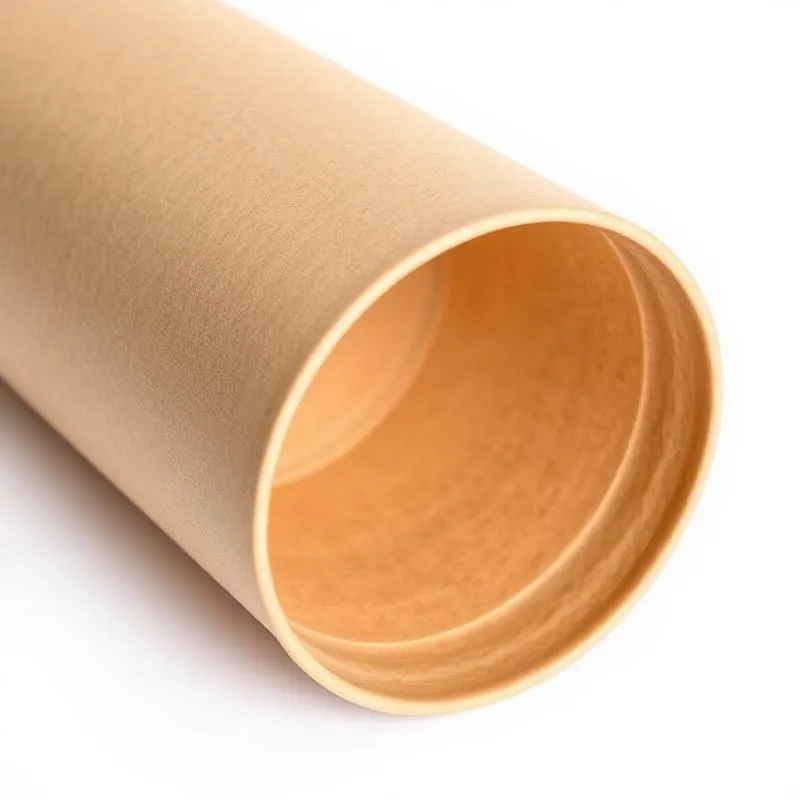 Kraft Paper Tube | Custom Paper Tubes - Muge Packaging - Open box