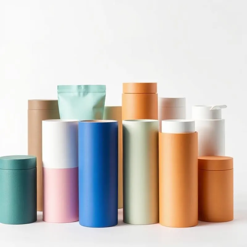 Soap Paper Tube | Custom Paper Tubes - Muge Packaging - Color options