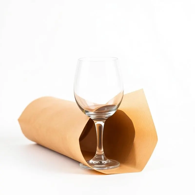 Wine Glass Tube | Custom Paper Tubes - Muge Packaging - Open box