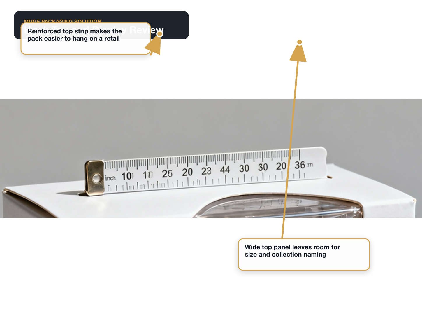 Dog Collars & Leashes Hook top and display review annotated A+ content image