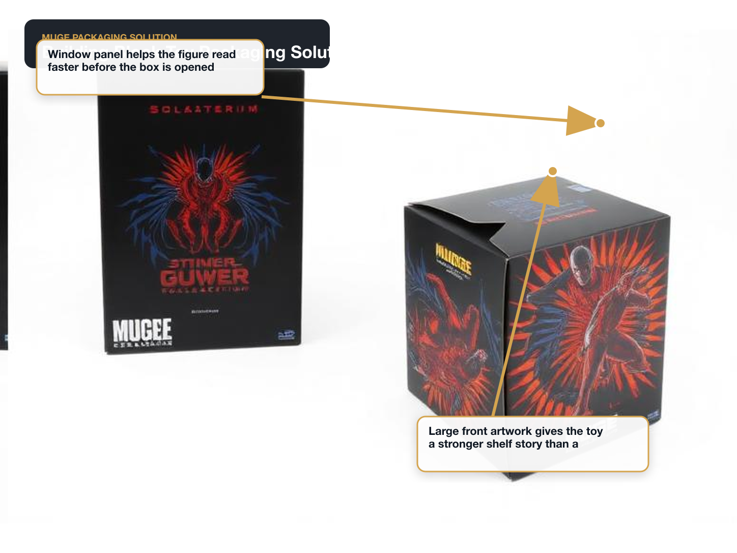 Building Block Toys annotated packaging solution main visual