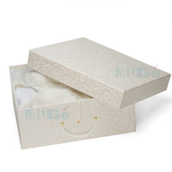 High Quality Customized Luxury Gift Paper Wedding Dress Box3