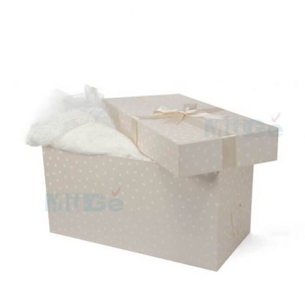 High Quality Customized Luxury Gift Paper Wedding Dress Box4