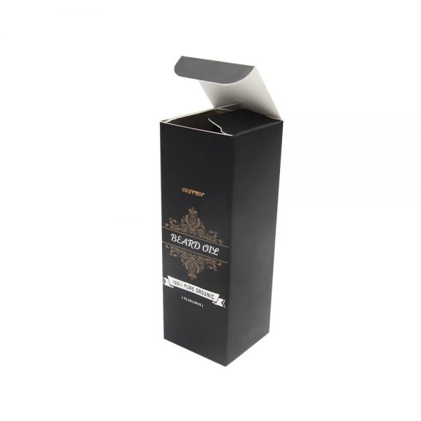 Wholesale Classic Printed Paper Beard Oil Packaging Box3